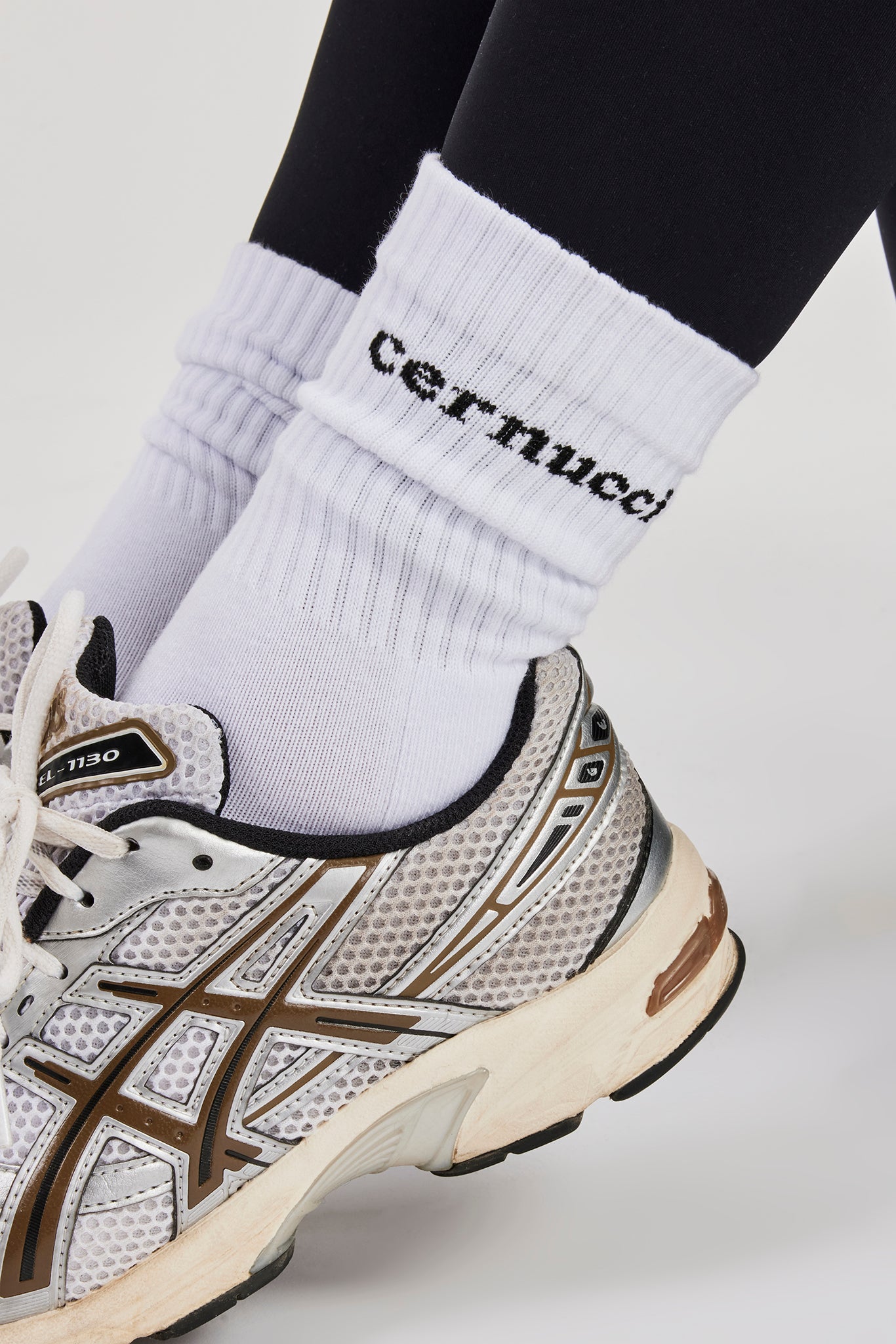 Logo Socks - White